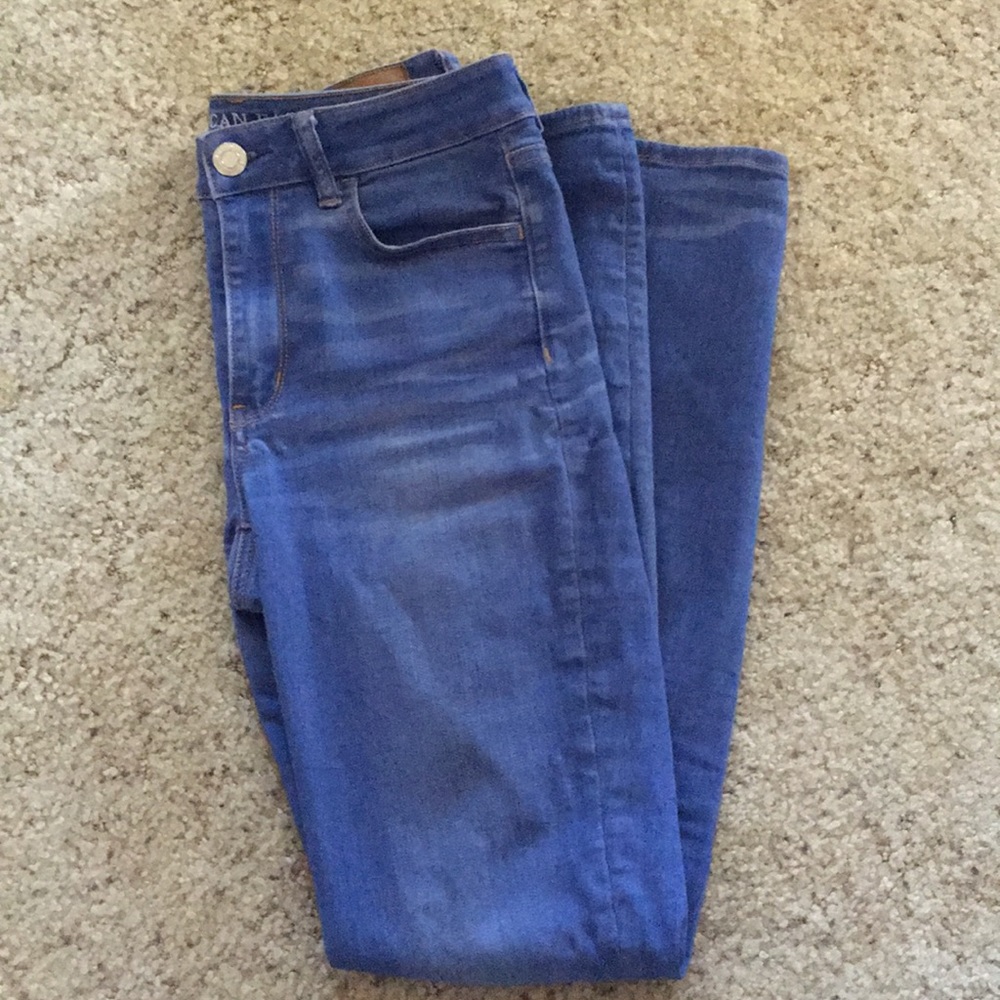 High Waisted American Eagle 6 LONG Jegging Jean